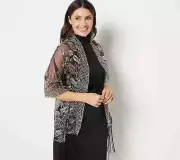 Kirks Folly DreamKeeper Enchanted Peacock Scarf NWT!