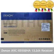 Denon AVC-X8500HA 13.2 Ch Flagship Receiver AV Amplifier Dolby Atmos- Black