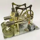 Motor Steam Power Toy Double Cylinders Hot Air Stirling Engine Model