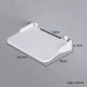Wall Mount Floating Shelf Wifi Router Storage Removable Hidden Bracket TV Set To