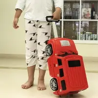 在飛比找樂天市場購物網優惠-兒童拉桿箱可坐可騎寶寶戶外野餐神器懶人行李箱男孩子10歲旅行