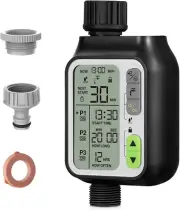 Durable Hose Water Timer with Automatic Rain Pause | 3 Customizable Watering Pro