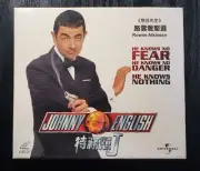 Rare Movie Johnny English VCD Rowan Atkinson new sealed Hong Kong version 中文字幕