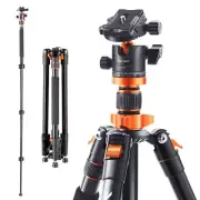Camera tripod, 2m monopod, adjustable, 4-stage telescopic, 360 degree panoramic