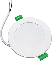 Hjatirace Led Recessed Light - 3 Color Adjustable Recessed Light | Dimmable Spotlight Lamp Downlights Modern Lighting for Indoor Shower Home Hallway Room Kitchen Bedroom