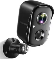 Security Cameras Wireless Outdoor, 2K Battery Powered AI Motion Detection Spotli
