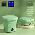 Mini Folding Washing Machine with Centrifuge for Underwear and Socks