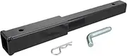 18 Inches Trailer Hitch Extension 18x2“Trailer Hitch Extender 18" Trailer Hitch Extension for 2-inch Receivers with 5/8" Trailer Hitch Pin and Clip