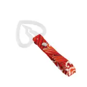 Car Accs JDM S Broken Heart TSURIKAWA White Ring Red Waves Nylon Handle Strap