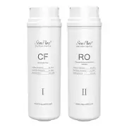 CF+RO Water Filter Cartridges Replacement For SimPure Q3-600 Tankless RO System