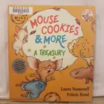 NG瑕疵書特賣🆖二手書📕英文繪本(附CD)MOUSE COOKIES & MORE//FELICIA BOND/幽默