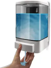 GreeSuit Soap Dispenser Wall Mount, 1000ML Commercial Manual Soap Dispenser Wall