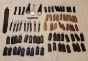 75+ Zipper Pulls Leather Pull Strap Zipper Pull Tabs for Purses Bag Suitcases