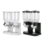 Convenient Double Cereal Dispenser for Dry Foods Storage Containers