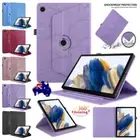 For Samsung Galaxy Tab A9/S9/S9 FE Plus Ultra Rotating Stand Case Leather Cover