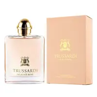 在飛比找PChome24h購物優惠-TRUSSARDI 晶漾玫瑰女性淡香水30ml