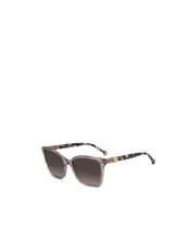 Carolina Herrera Cat Eye Frame Full Rim Sunglasses 56 Black