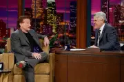 Actor Robin Williams during an interview with host Jay Leno on Apr- Old Photo 2
