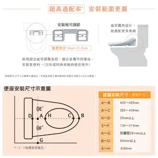 母親節活動-國際牌 微電腦免治馬桶座 DL-F60RFTWS 溫水抗菌便座-【Idee 工坊】