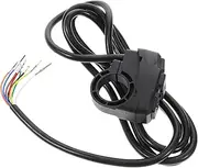 Alipis E-Bike Motorbike Handlebar Control Switch Headlight Horn Turn Signal Fit for Scooters Motorcycles Easy to Install Design