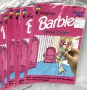 NIP LOT OF 5 vintage 80s BARBIE COLORFORMS DRESS UP SETS doll play cartoon NOS