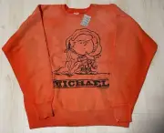 St. Michael SAINT M×××××× sweatshirt SM-A23-0000-023 peanuts Size L NEW Rare