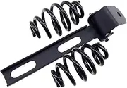 Labymos Black 3inch Seat Springs Solo Seat Brackets for Chopper Bobber Cus