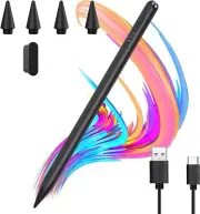 Black Stylus Pen for iPad Pencil Apple For 2018-2023 Apple iPad 9th/8th/7th/6th.