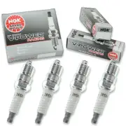 4pcs 75-93 Flagship 295FAS NGK V-Power Racing Spark Plugs 350 CID Hi cu