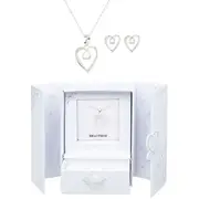 Equilibrium Necklace & Earrings Set Sister, Gibson Gifts 20216