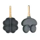 Four-Hole Frying Pan Non-Stick Egg Burger Maker Pan Cooking Utensils Accessories