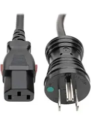 Tripp Lite Hospital-Grade Computer Power Cord (C13to 5-15P ,125V,15A-25ft