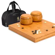 Eco-Friendly Reversible 19x19/13x13 Go Board with Professional Yunzi Stones