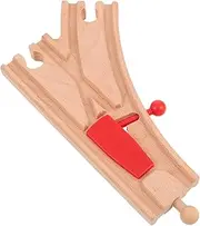 Wooden Railway Track Expansion Educational Toys Train Track Bridge Accessory Set