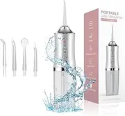 Portable Water Flosser,Mini Cordless Oral Irrigator,Water Teeth Cleaner Pick for Travel and Home,Water Flosser for Teeth,Gums,Braces,Dental Care,Dismantle Water Tank,3 Modes,IPX7 Waterproof