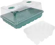 UPKOCH 1 Set Plant Germination Box Greenhouse Starter Tray with Design for Easy Seedling Growth Durable Breathable Material for Planting