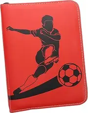 Abaodam Football Card Storage Binder for Sports Card Collection Portable Design for Efficient Organization Comprehensive Display Stylish Album for Collectors