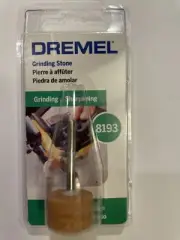 Dremel 8193 CYLINDER Grinding Stone 1/8" Shank Rotary Tool - New In Package