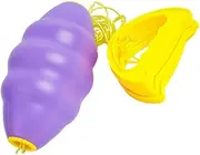 Kisangel 1 Set Puller Ball - Bilateral Coordination Play for Interactive Hand Draw Balls Sports Purple Abs