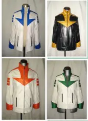 Space Battleship Yamato Teaser Cosplay Jacket GreenStripe Custom-Made