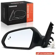 Driver Side Black Power Mirror w/Blind Spot Detection for Hyundai Sonata 18-19