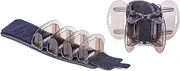 Medium Resistance All Purpose Hybrid Aquatic Training Fin - Smoke - Includes Online Access Demonstration Video & Workout Program - Pair (MRPCFIN)
