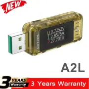 WITRN A2L USB Voltmeter & Ammeter Tester 8A 120W Mobile Phone Charging Detector