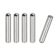 10x60mm Dowel Pins, 5pcs Round Head Flat Chamfered End Dowel Pin
