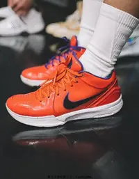 在飛比找Yahoo!奇摩拍賣優惠-Nike Zoom Kobe 4 Protro  黑白紅 太