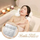Cups Bathroom Supply Non-Slip Cushion Head Rest Tub Accersories Bath Pillow