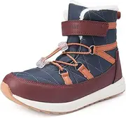 [visionreast] Warm Lined Winter Boots for Women Waterproof Boots Winter Trekking Winter Boots Hiking Shoes Snow Boots Non-Slip Outdoor Slip Boots Adults