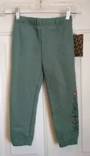 VANS TODDLER'S FLORAL SWEATPANTS, SIZE 3