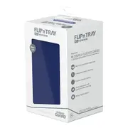 Ultimate Guard Flip'n'Tray 80+ XenoSkin Monocolor Blue Deck Box