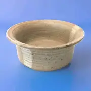 Stoneware Studio Art Pottery Bowl Glazed Signed